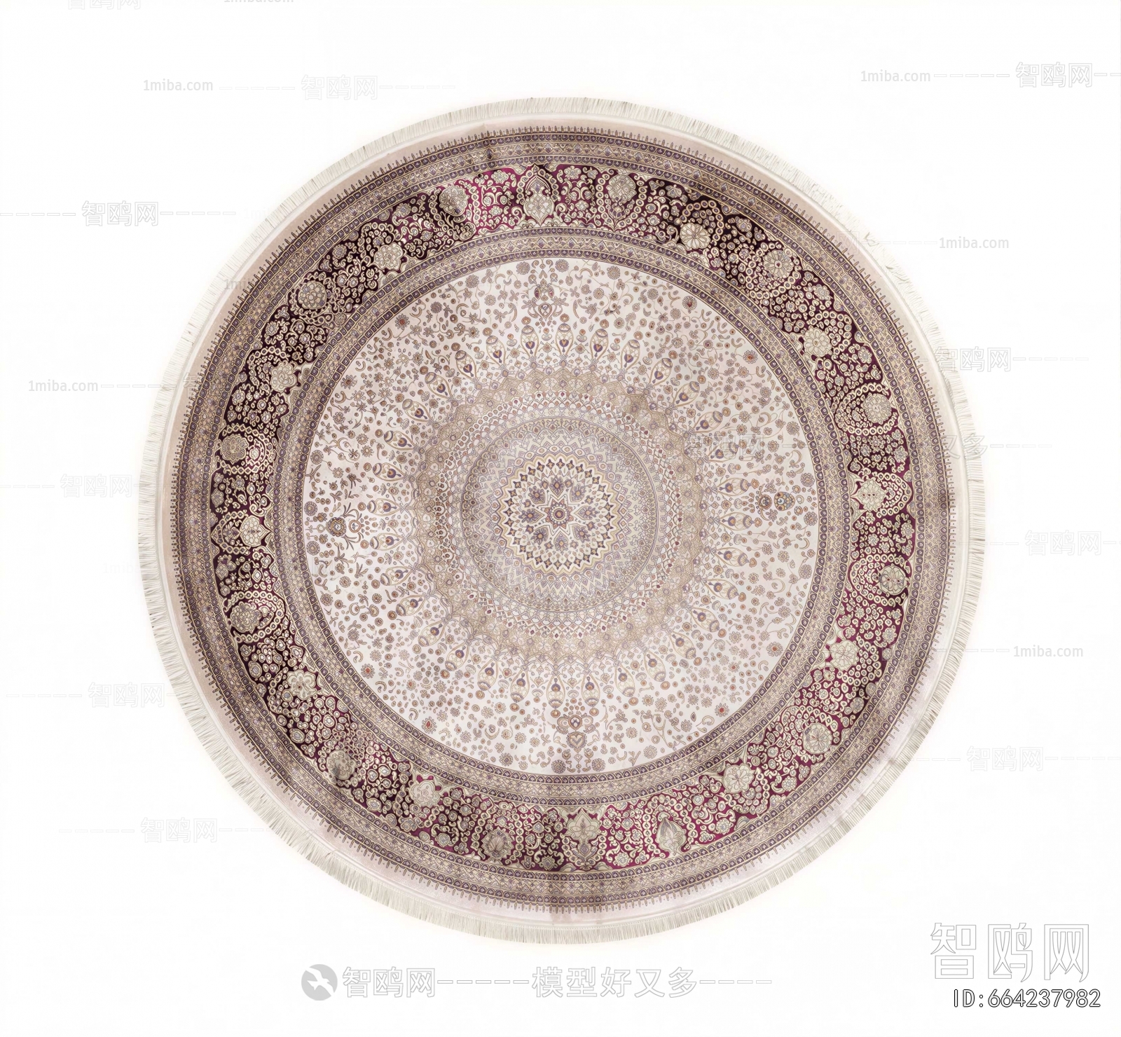 European Style Circular Carpet