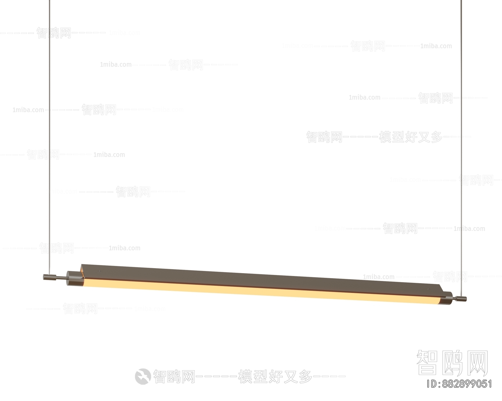 Modern Long Chandelier