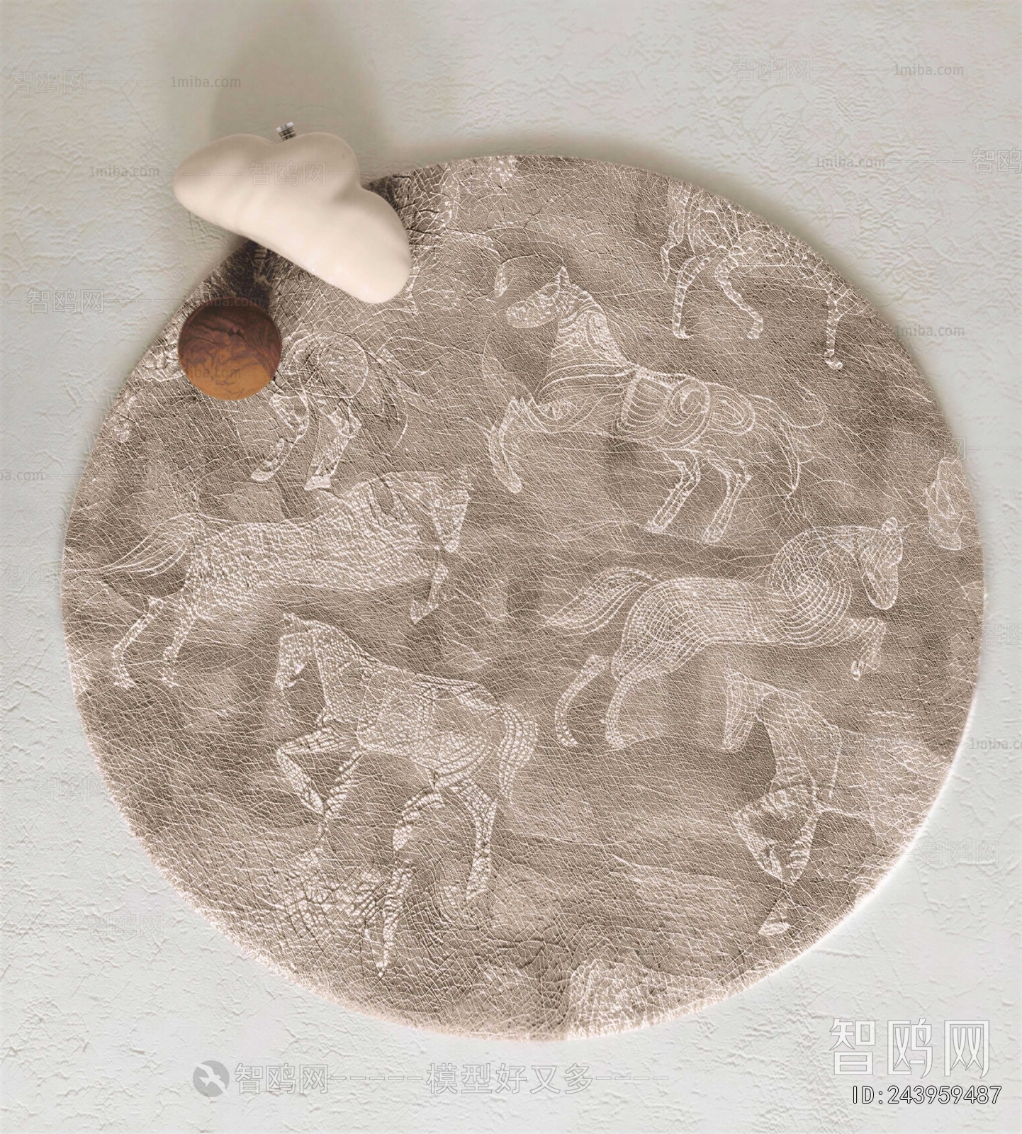 Modern Circular Carpet