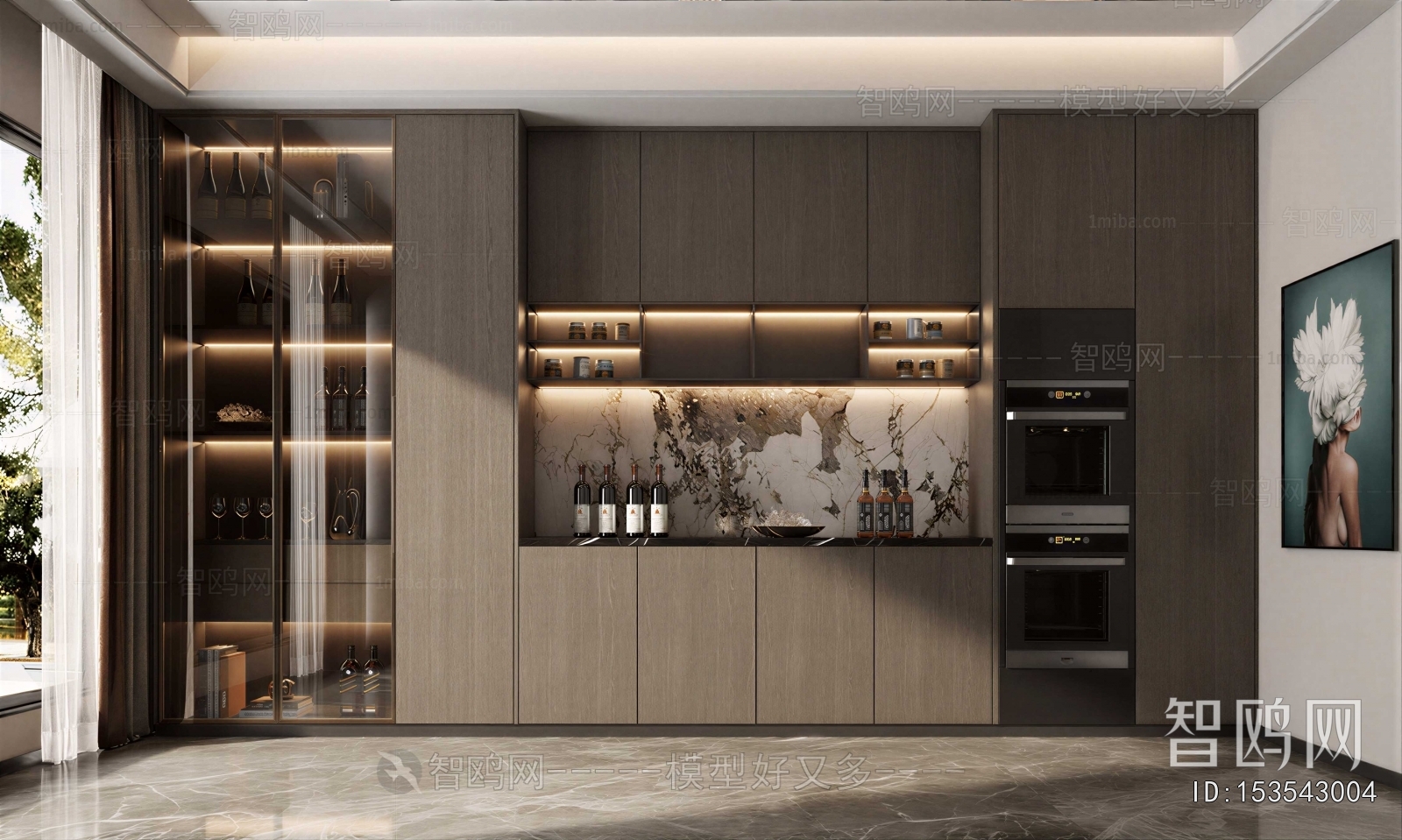 Modern Wine Cabinet