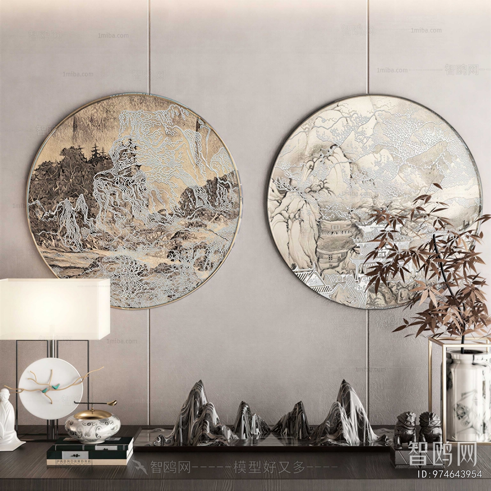 New Chinese Style Painting