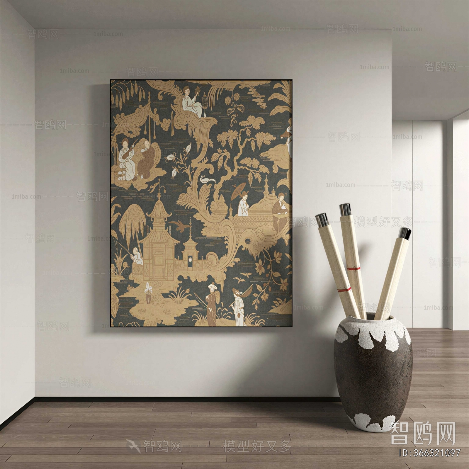 New Chinese Style Painting