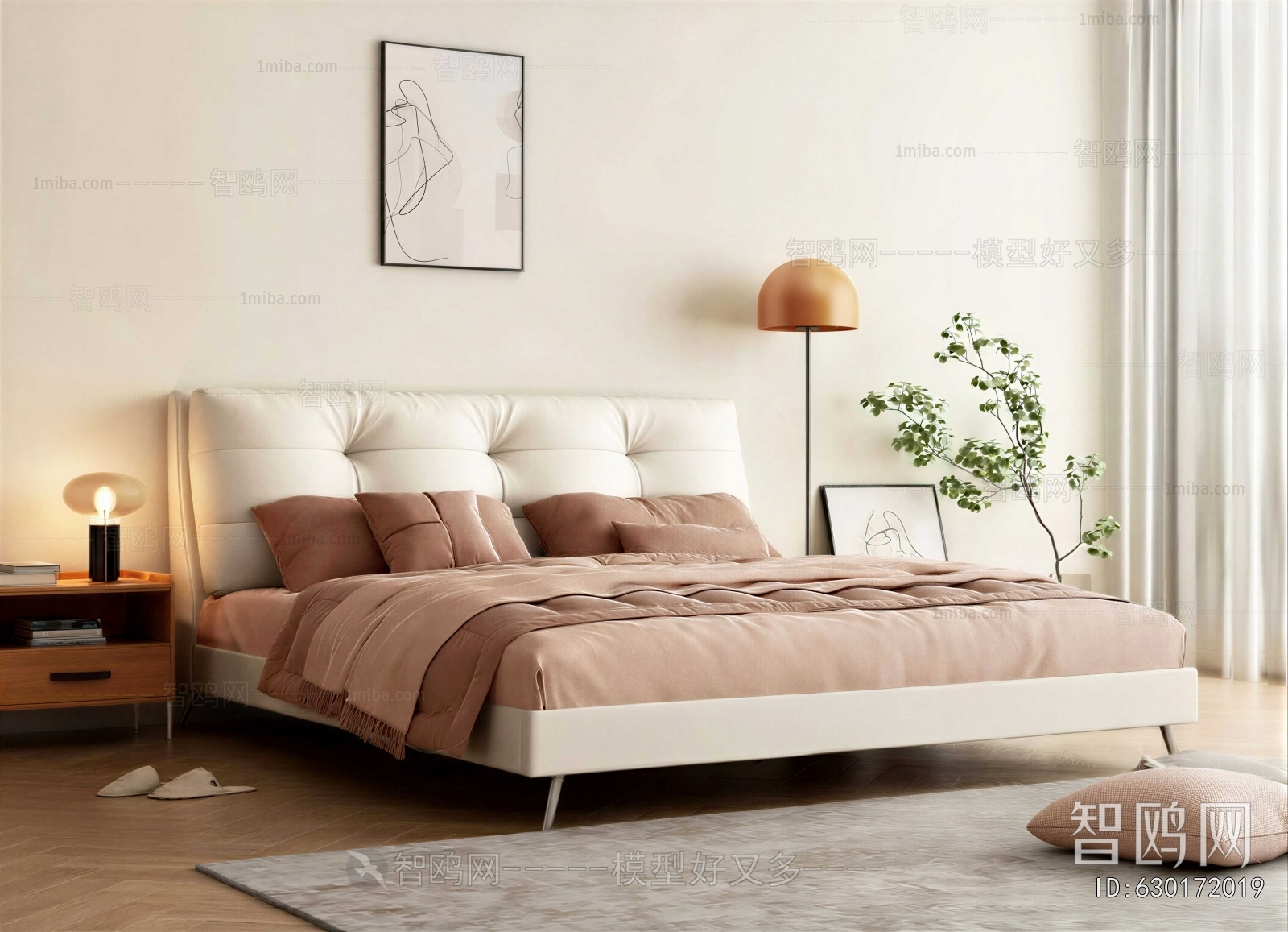 Modern Double Bed