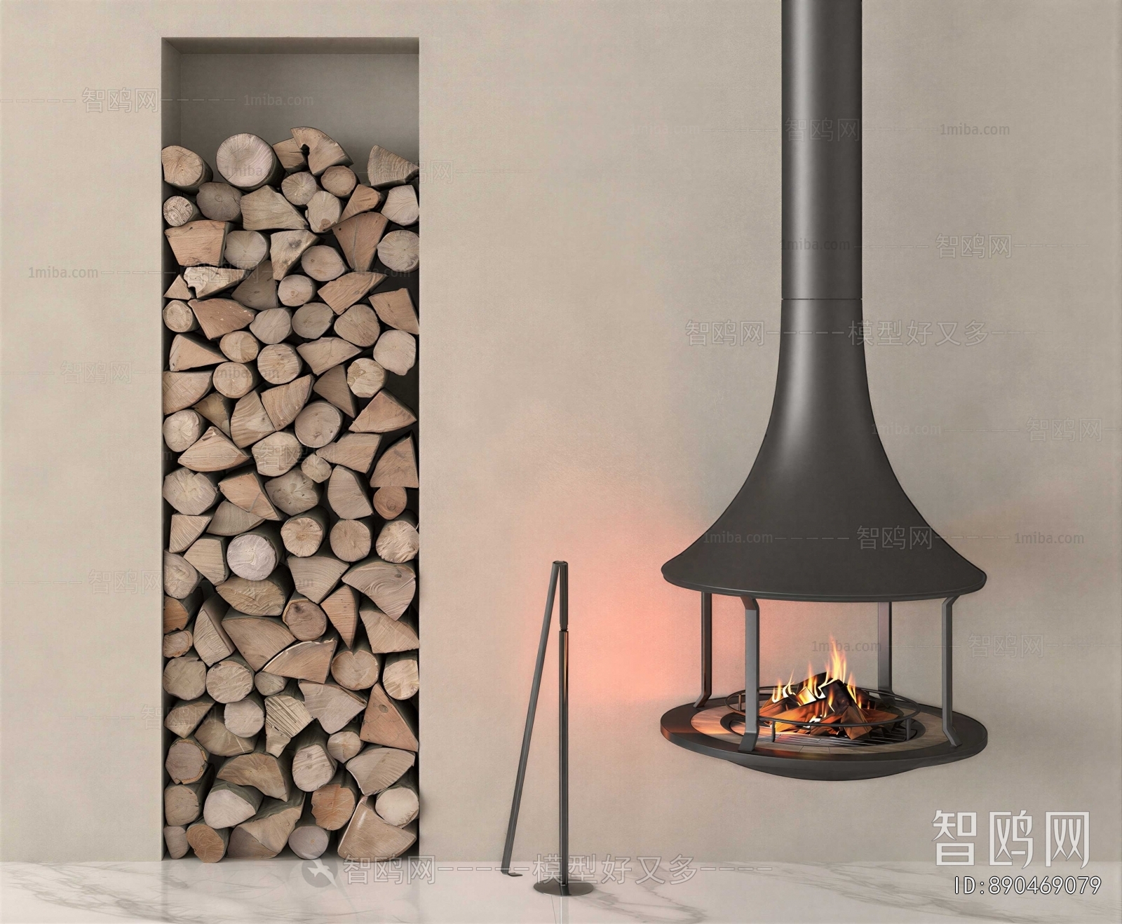 Modern Fireplace