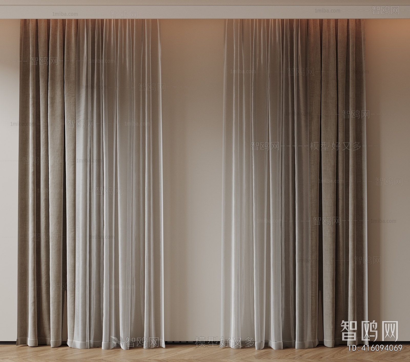 Modern The Curtain