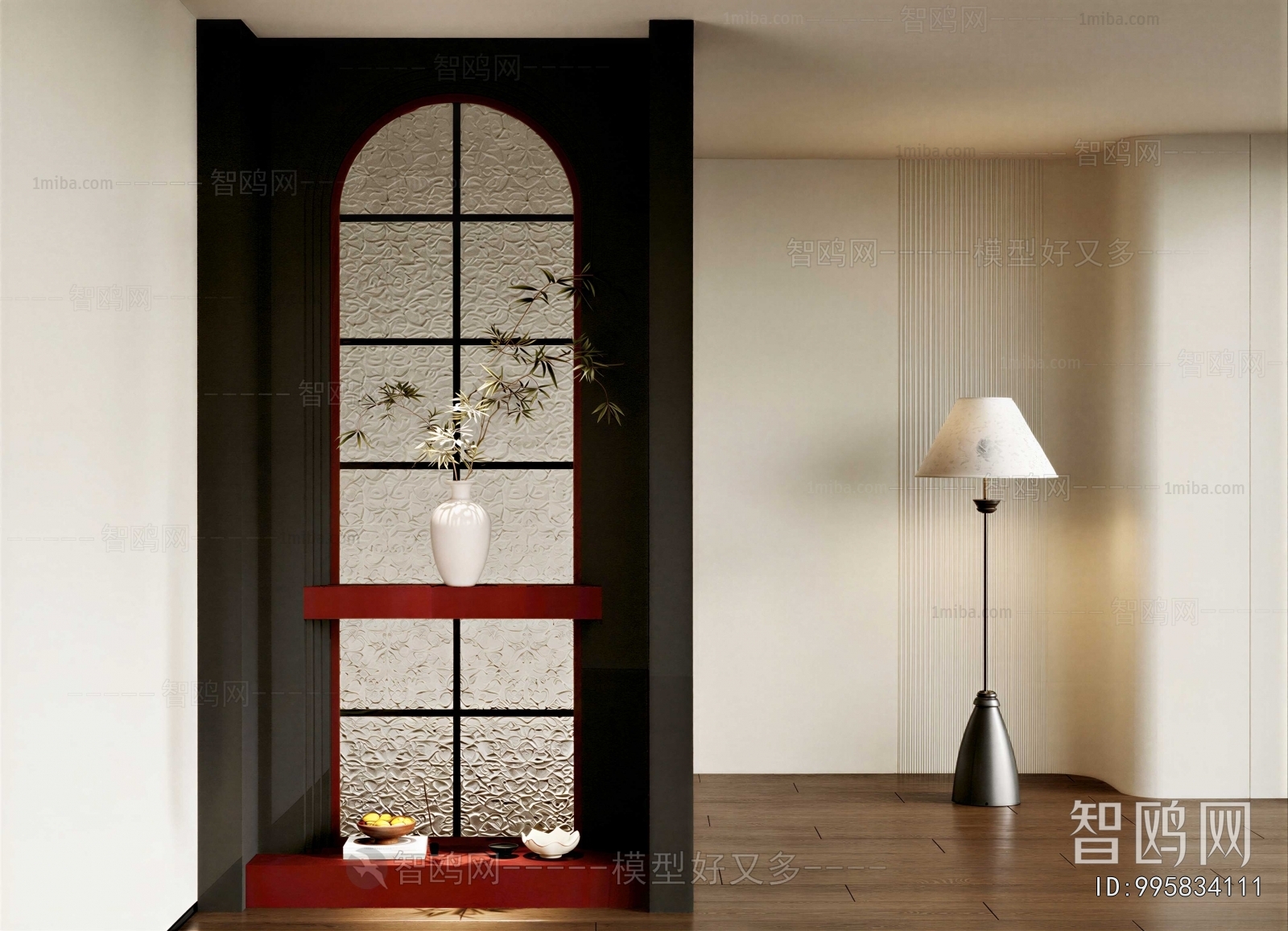 French Style Hallway