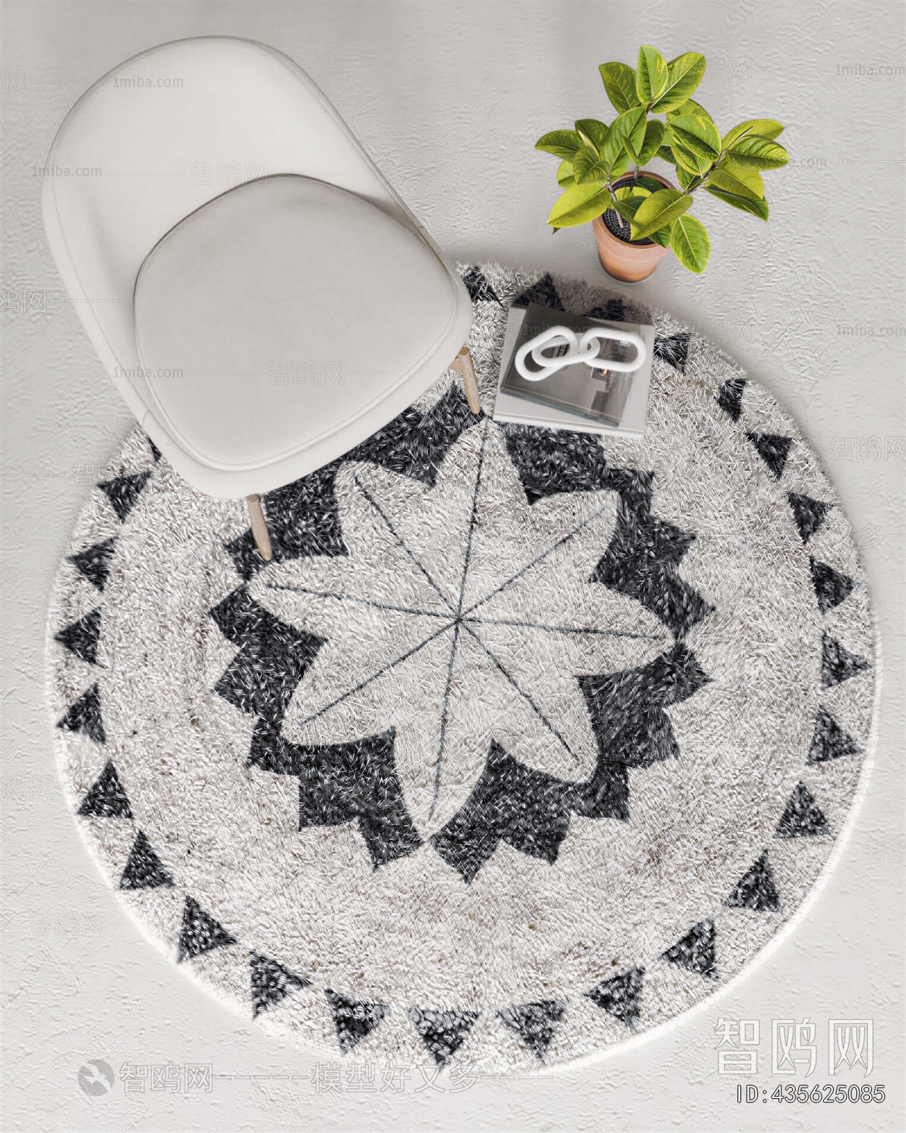 Modern Circular Carpet