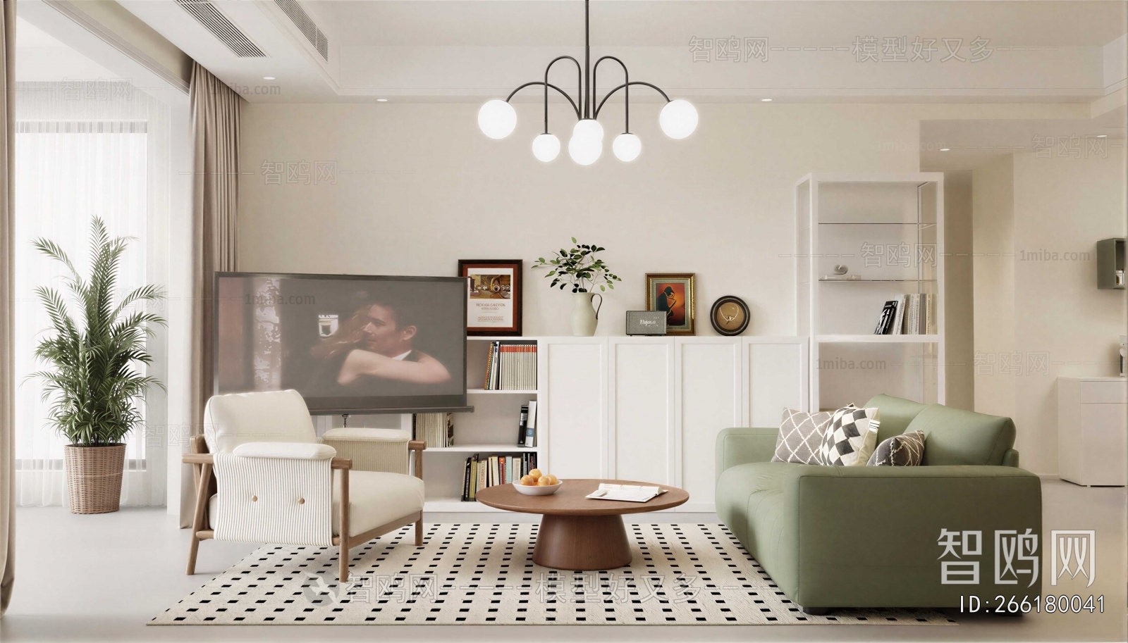 Nordic Style A Living Room