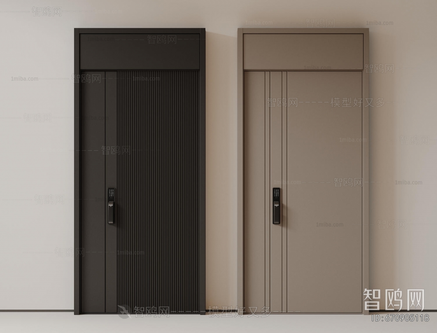 Modern Entrance Door
