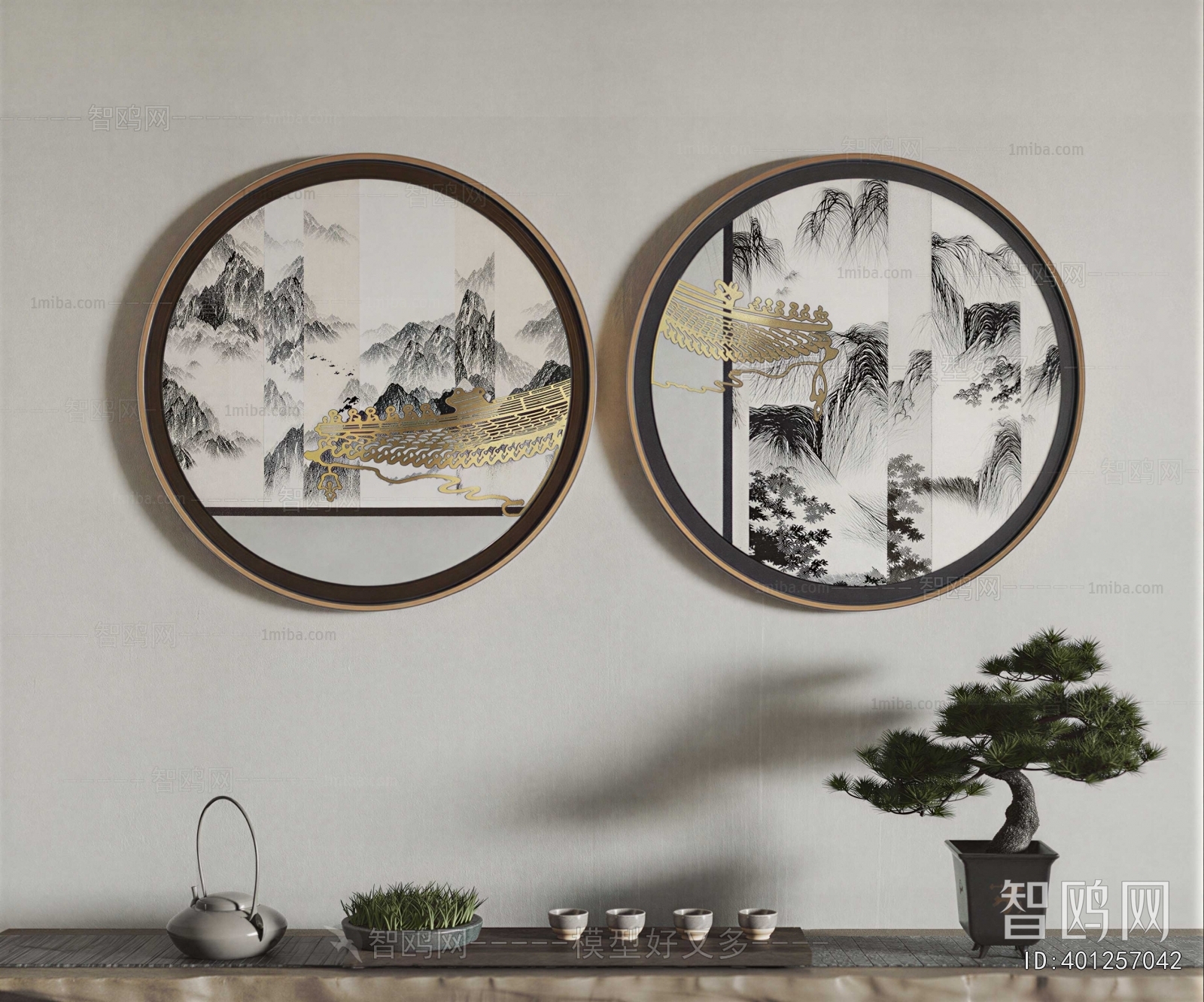 New Chinese Style Painting