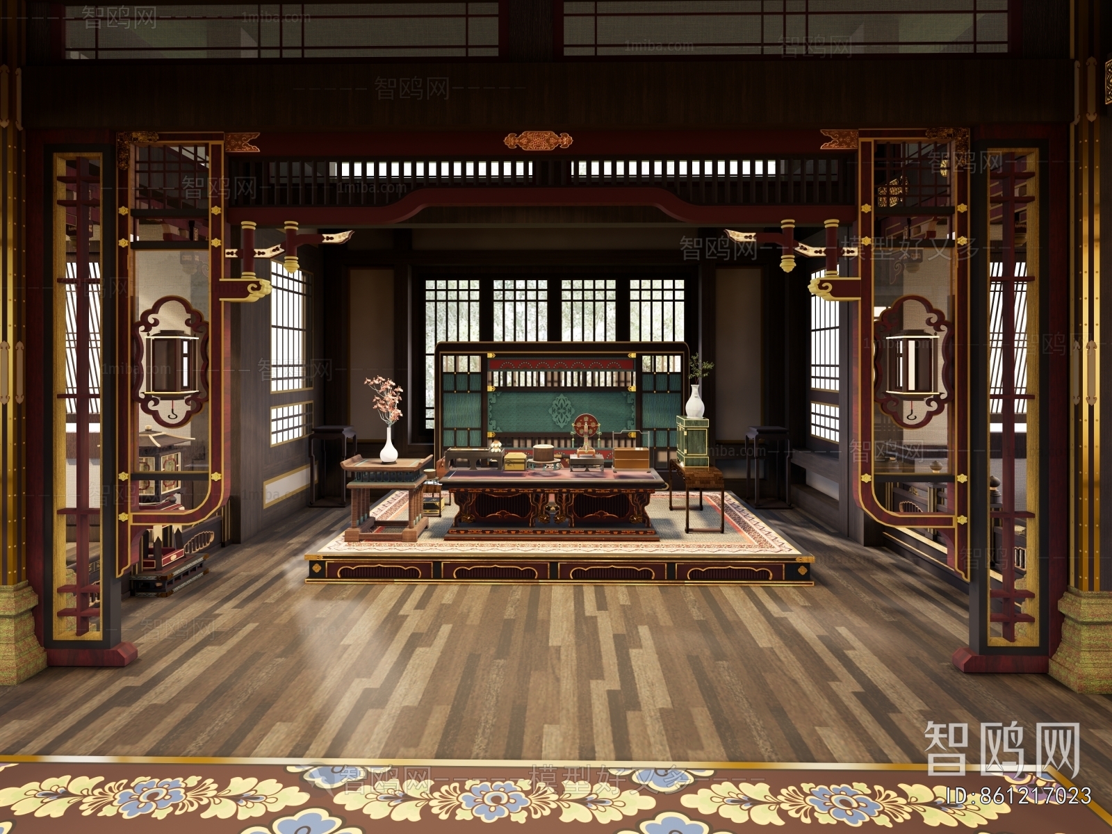 Chinese Style A Living Room