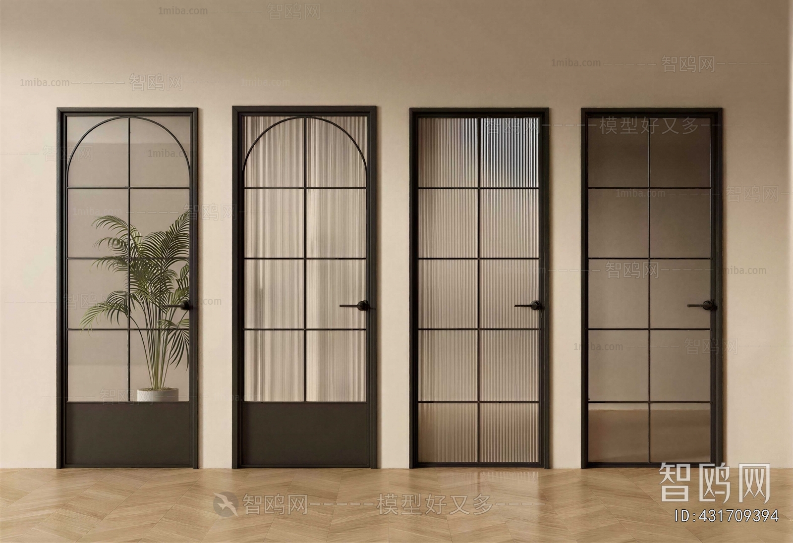 French Style Single Door