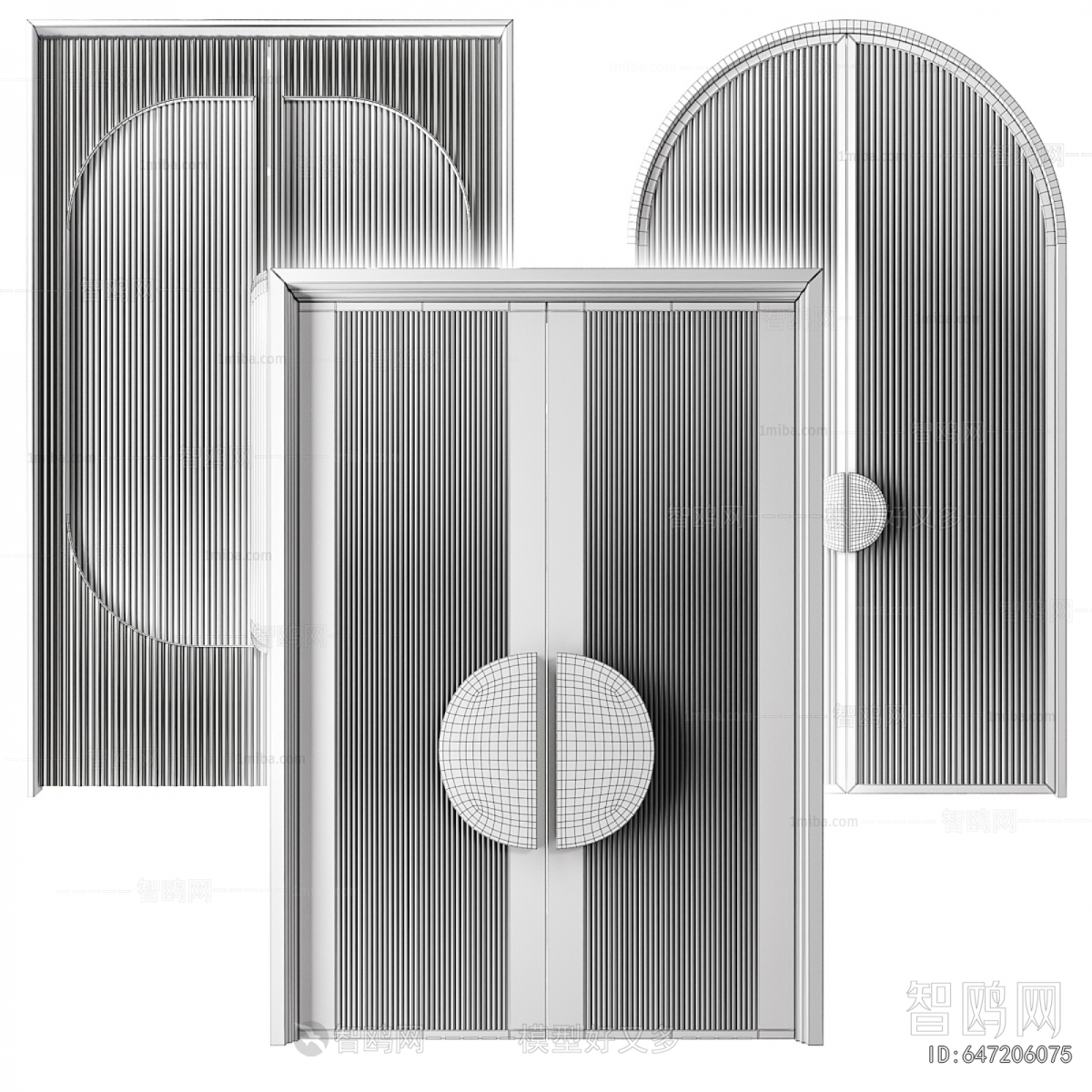 French Style Double Door