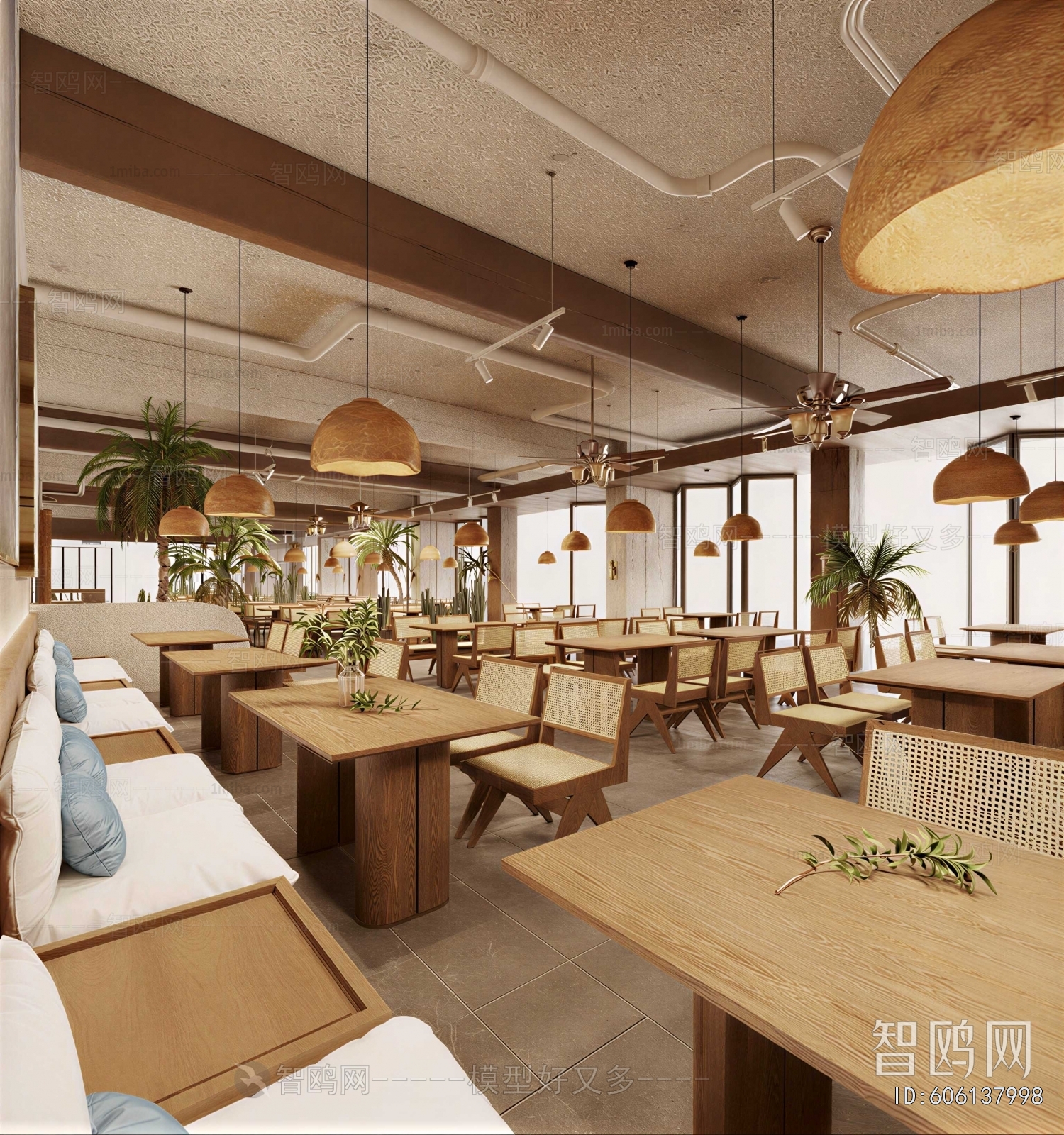 Modern Barbecue Restaurant