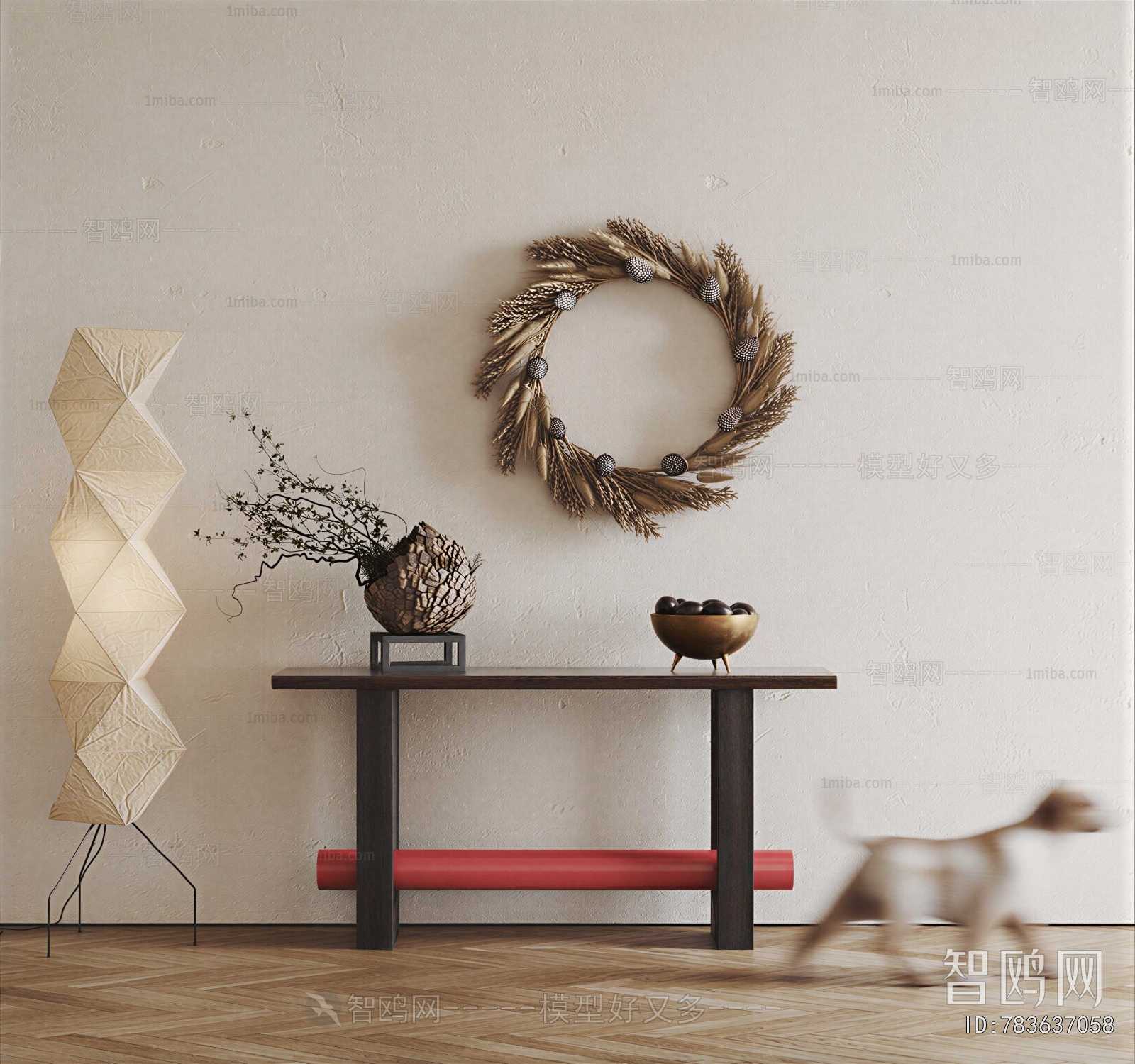 Wabi-sabi Style Console