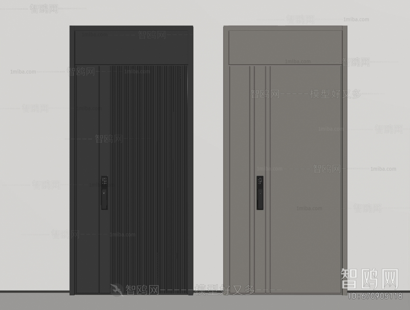 Modern Entrance Door