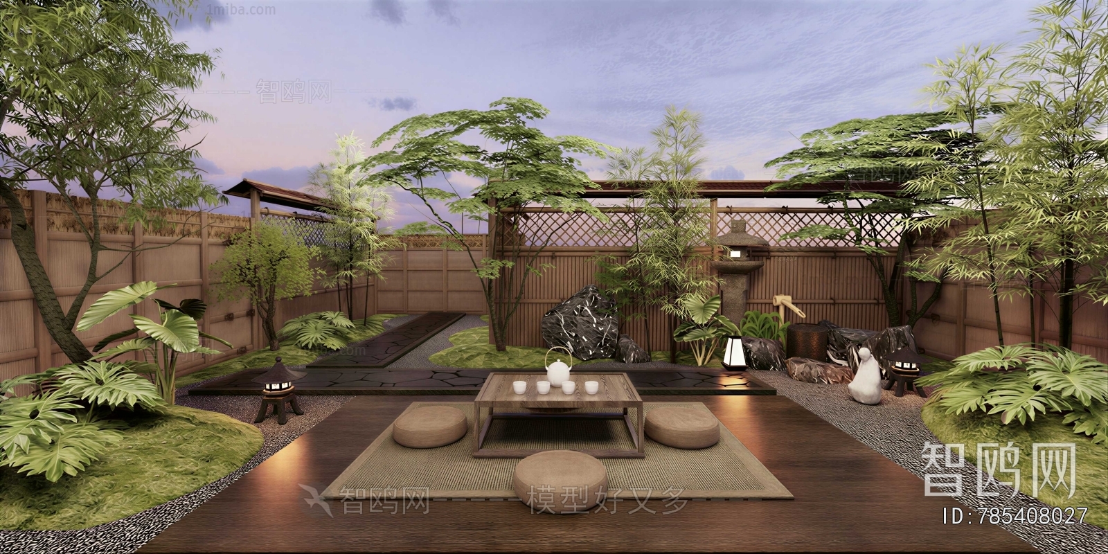 Japanese Style Courtyard/landscape
