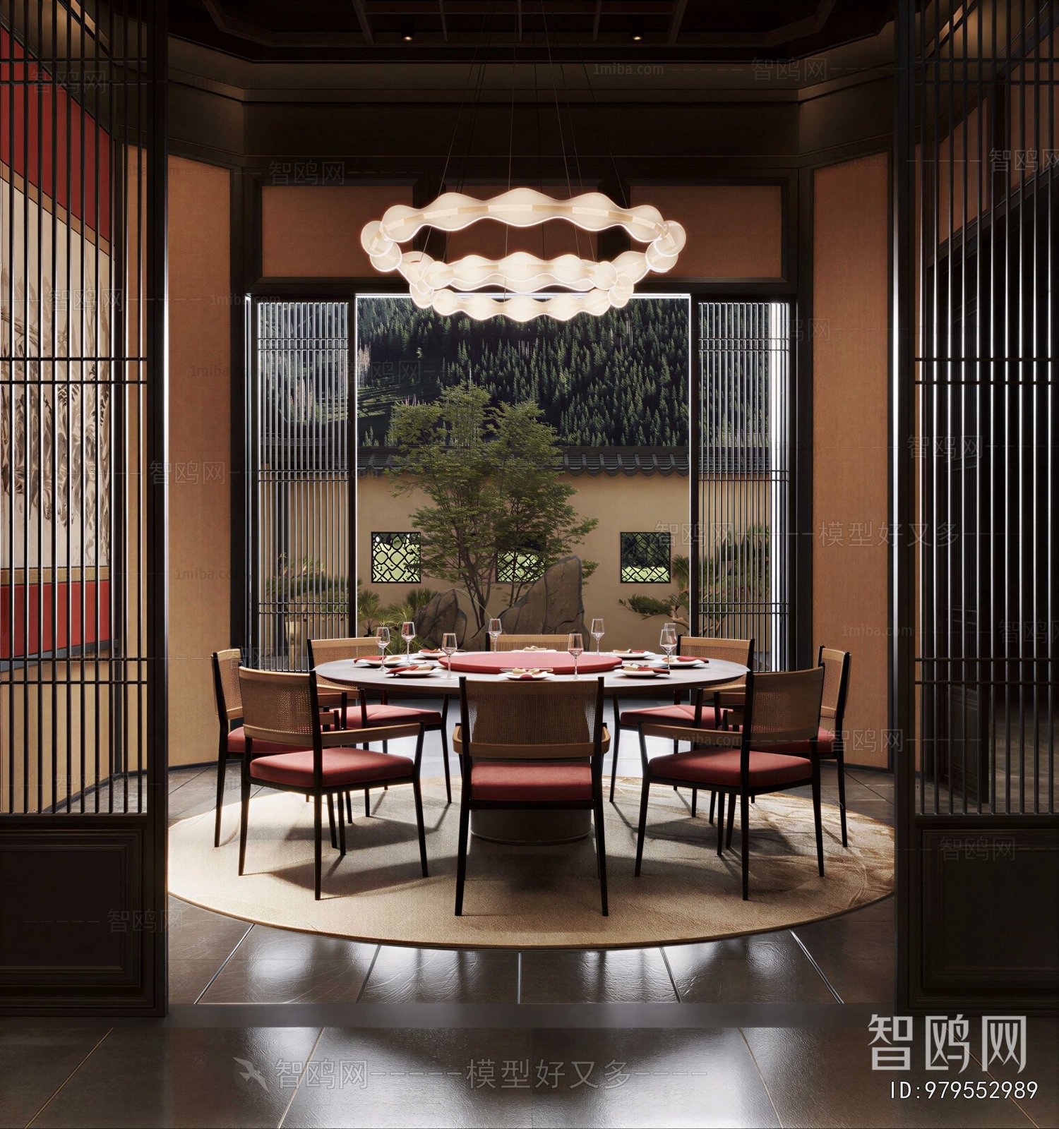 New Chinese Style Restaurant Box