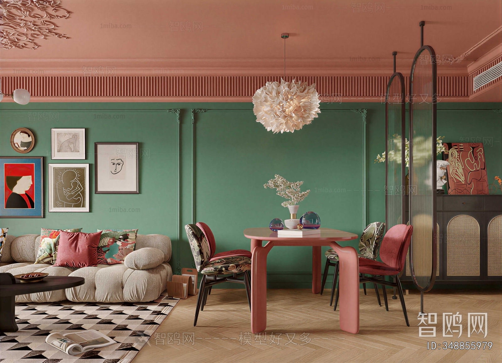 French Style Dining Room