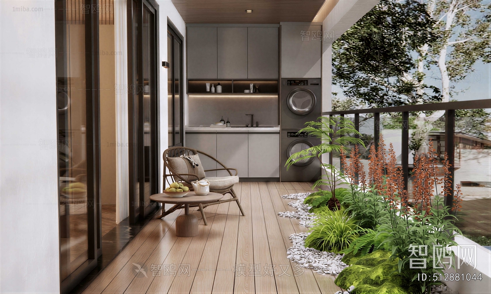 Modern Leisure Balcony