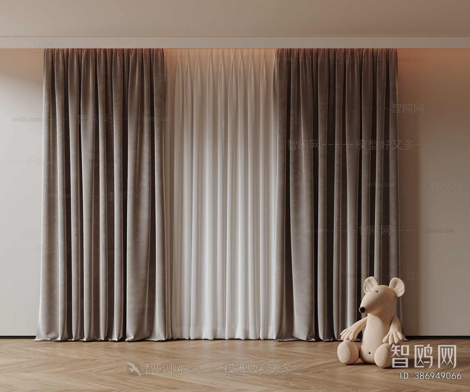 Modern The Curtain