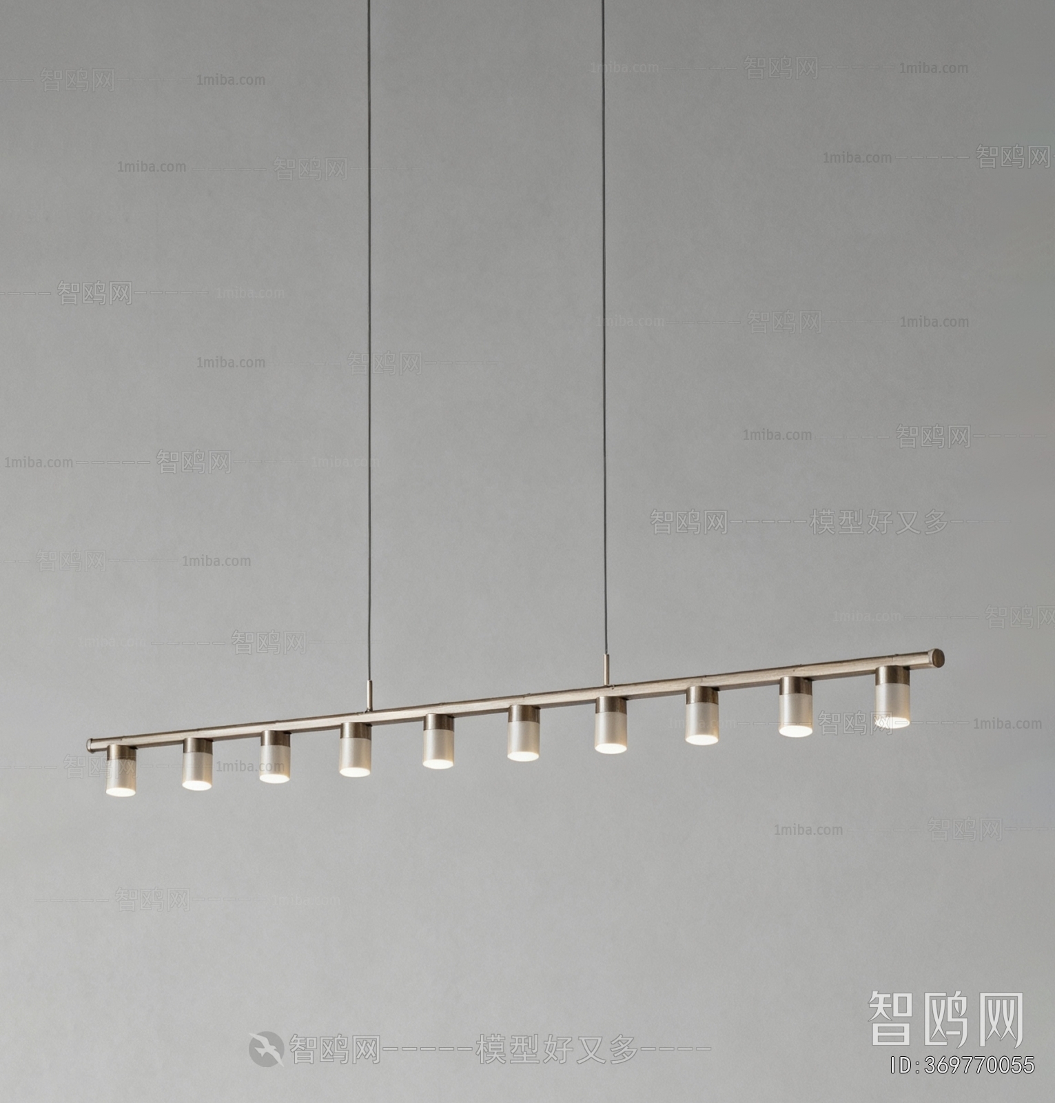 Modern Long Chandelier