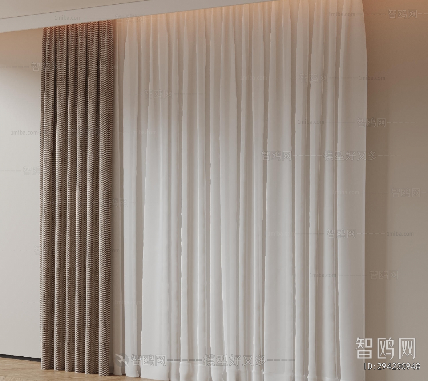Modern The Curtain