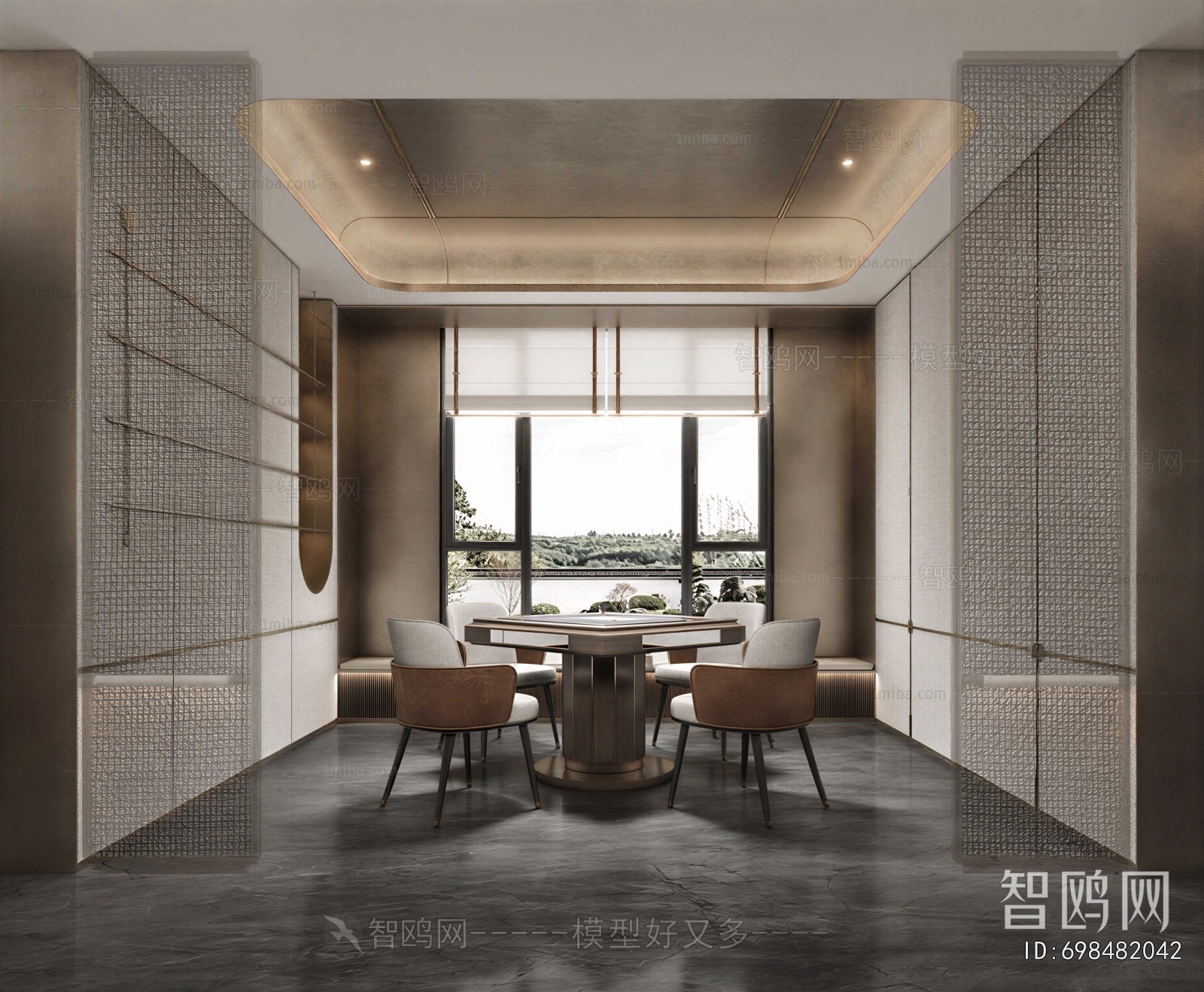 Modern Chess And Card Room