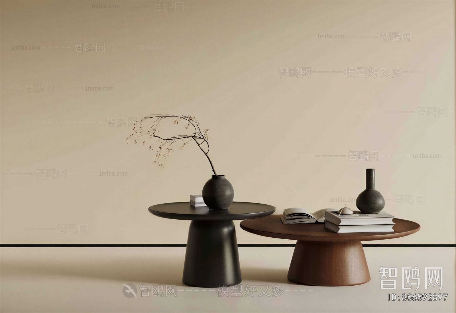 Wabi-sabi Style Coffee Table