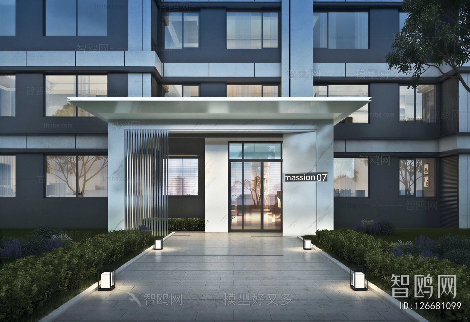 Modern Facade Element