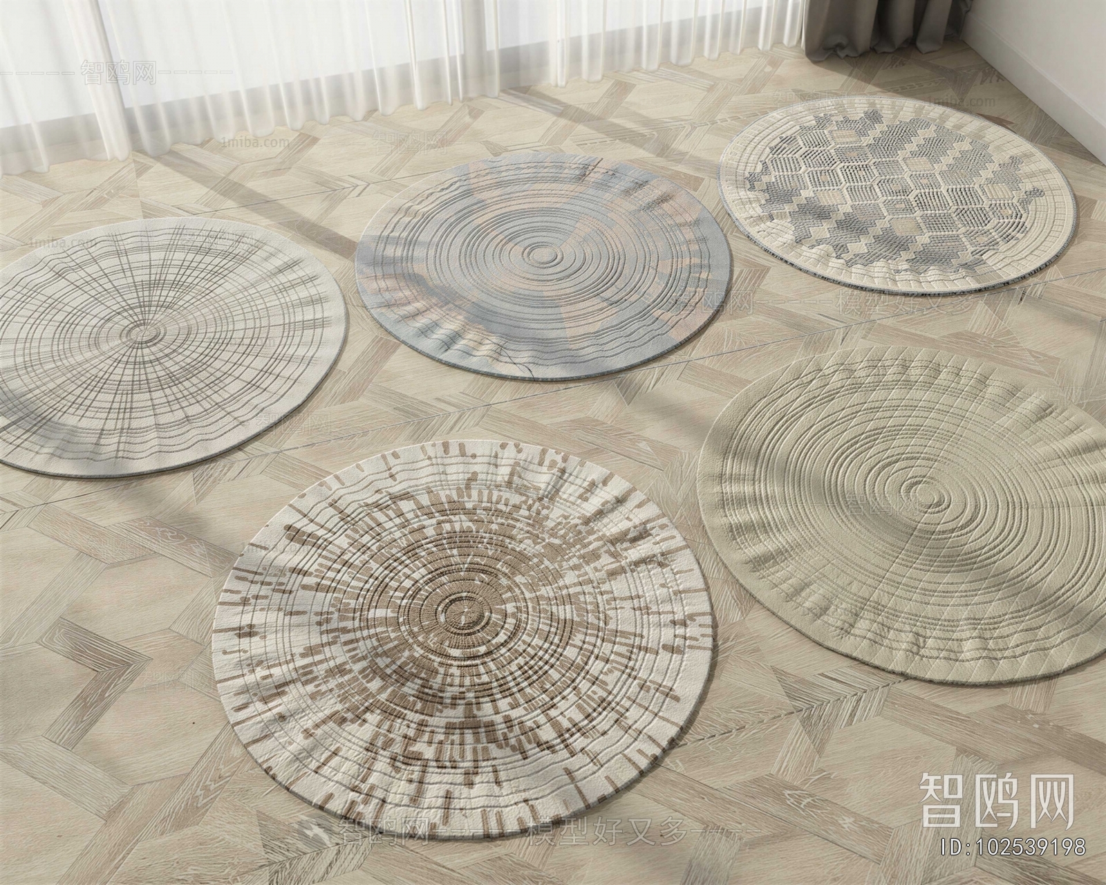 Modern Circular Carpet