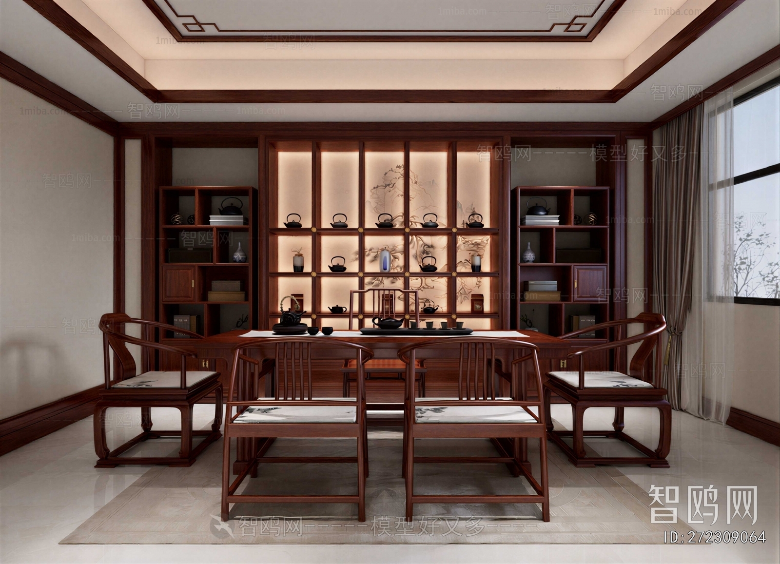 New Chinese Style Tea House