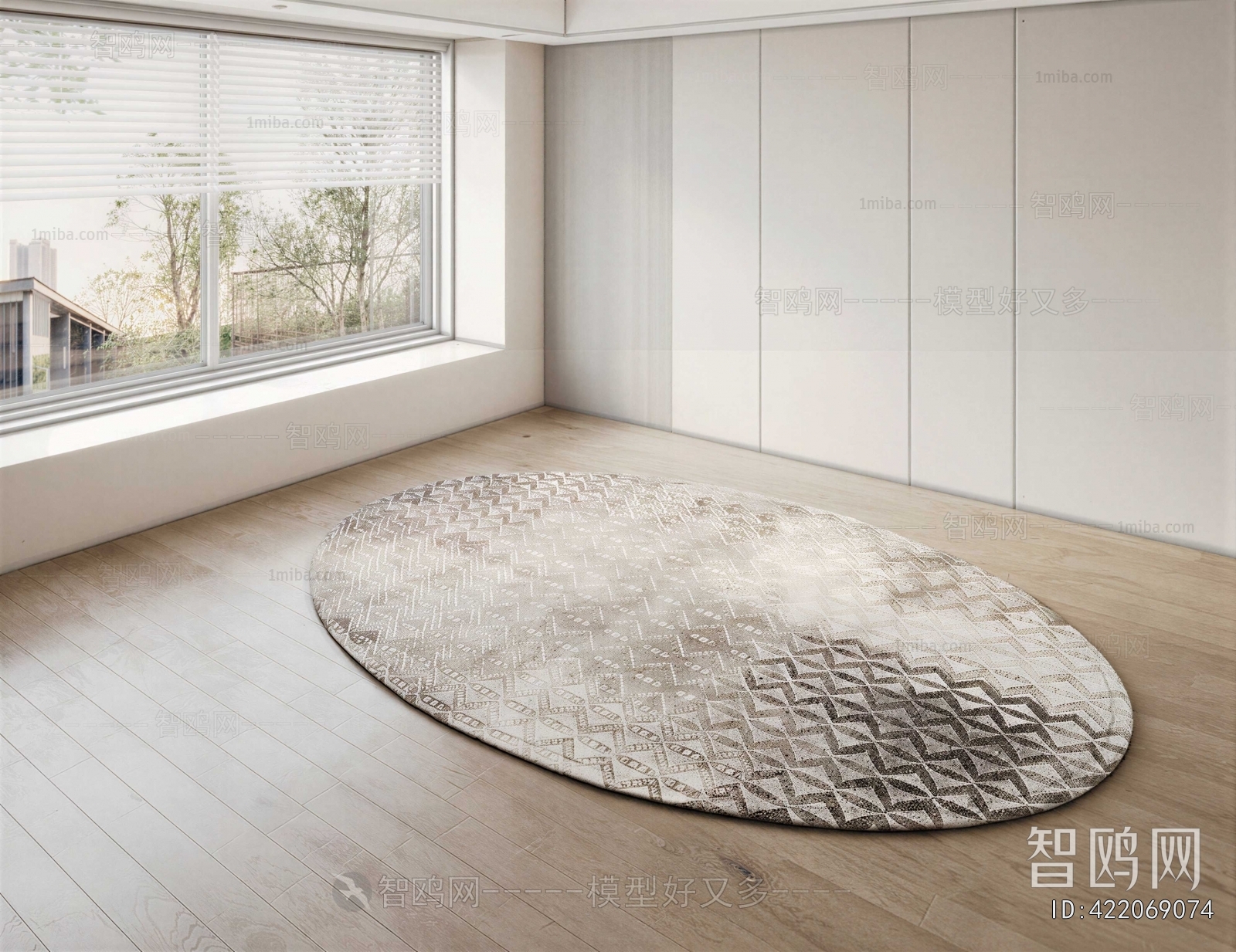 Modern Circular Carpet