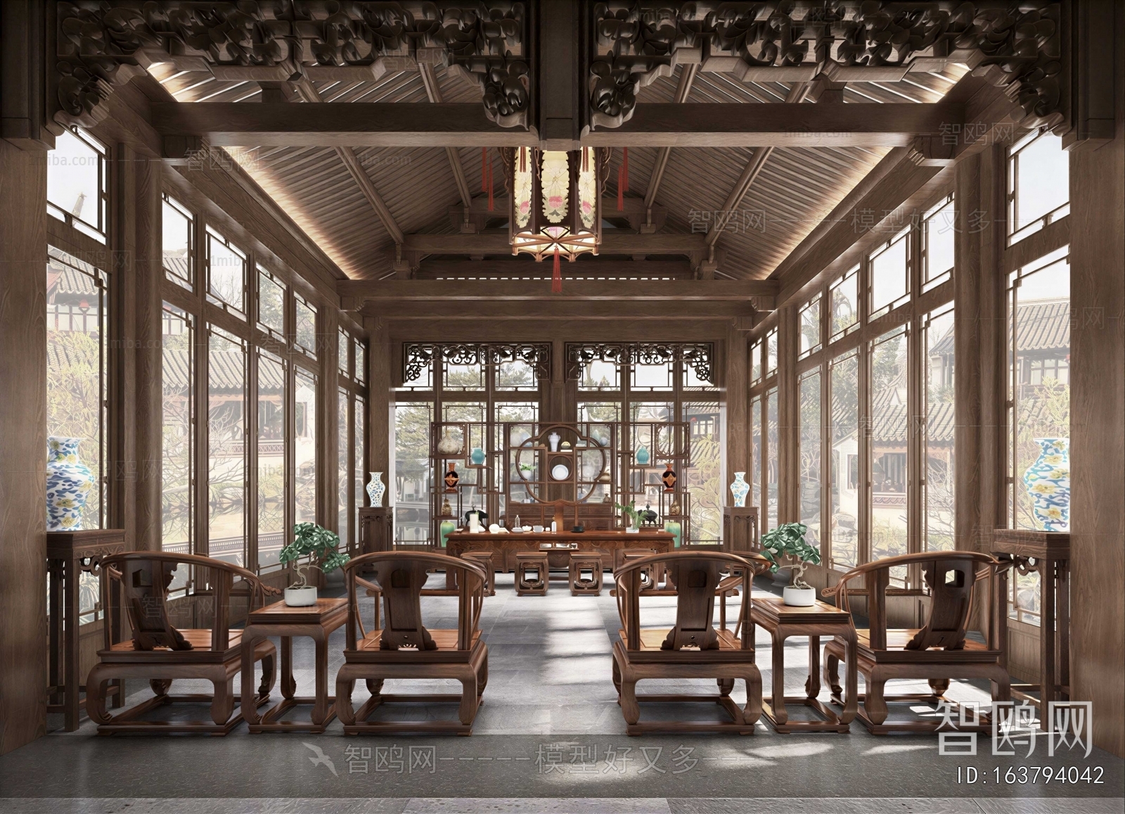 Chinese Style A Living Room