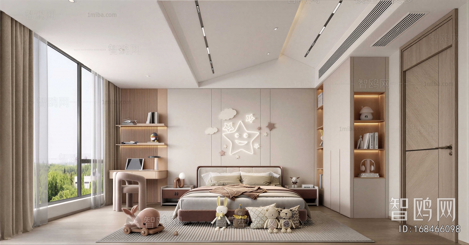 Modern Girl's Room Daughter's Room