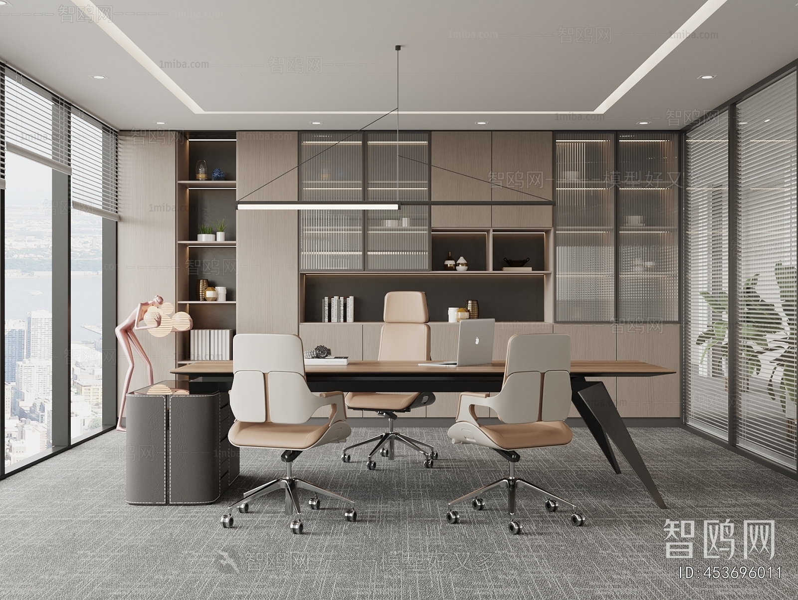 Modern Manager's Office