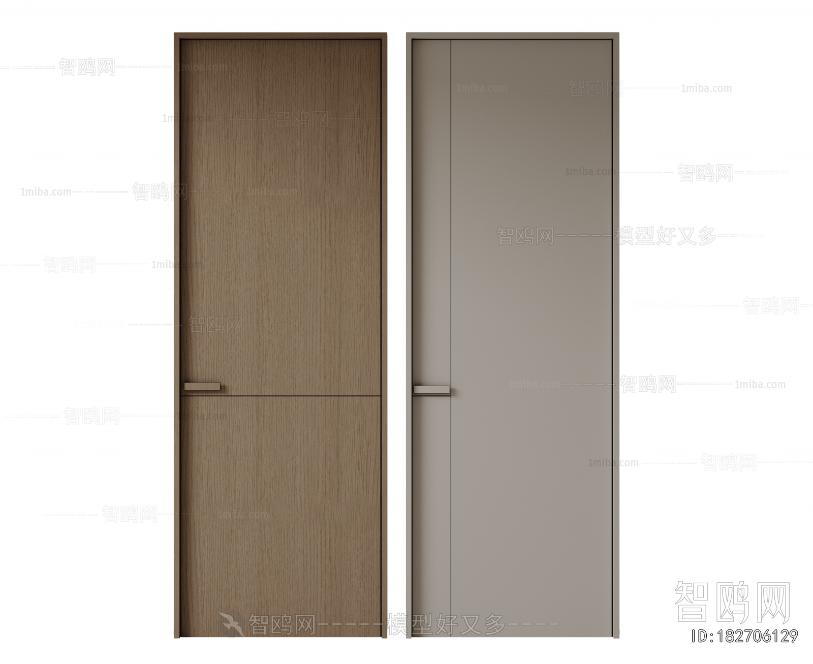 Modern Single Door