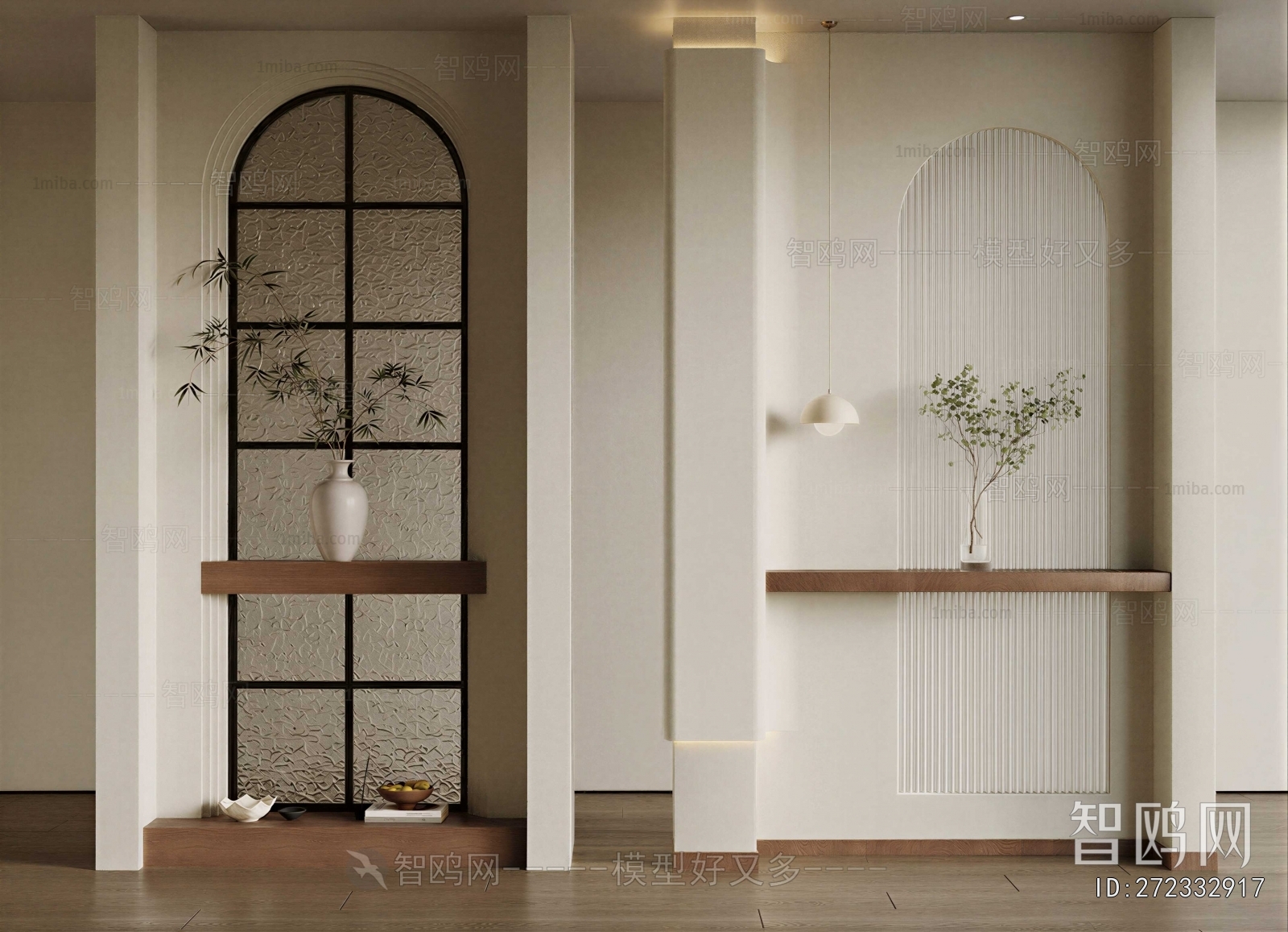 French Style Hallway