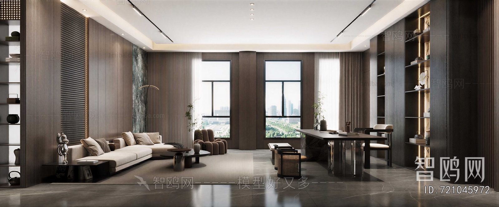 Modern Manager's Office