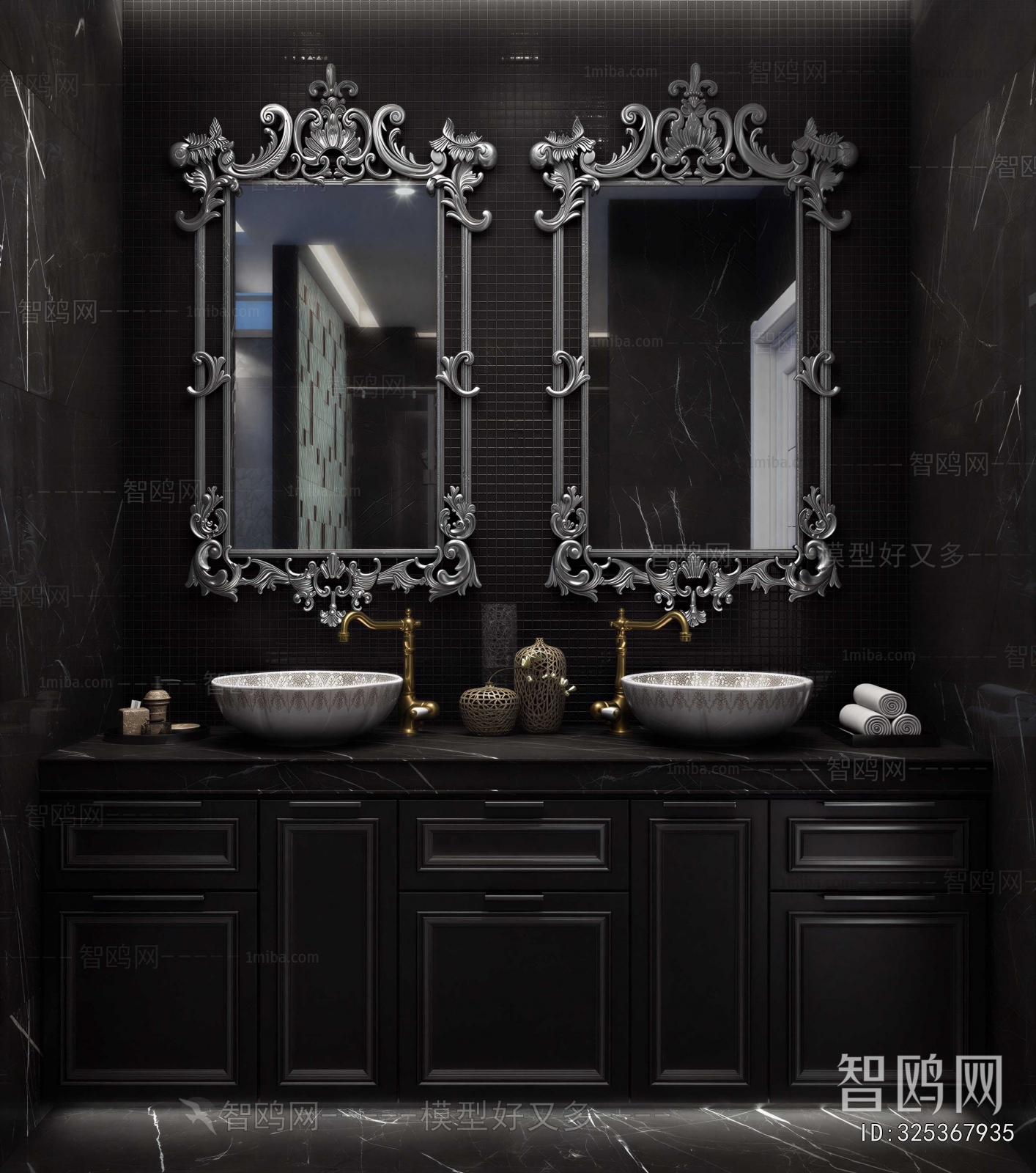 American Style Bathroom Cabinet