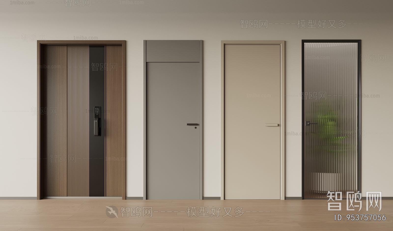 Modern Entrance Door