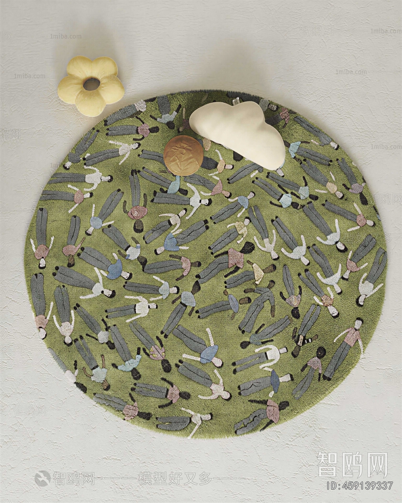 Modern Circular Carpet