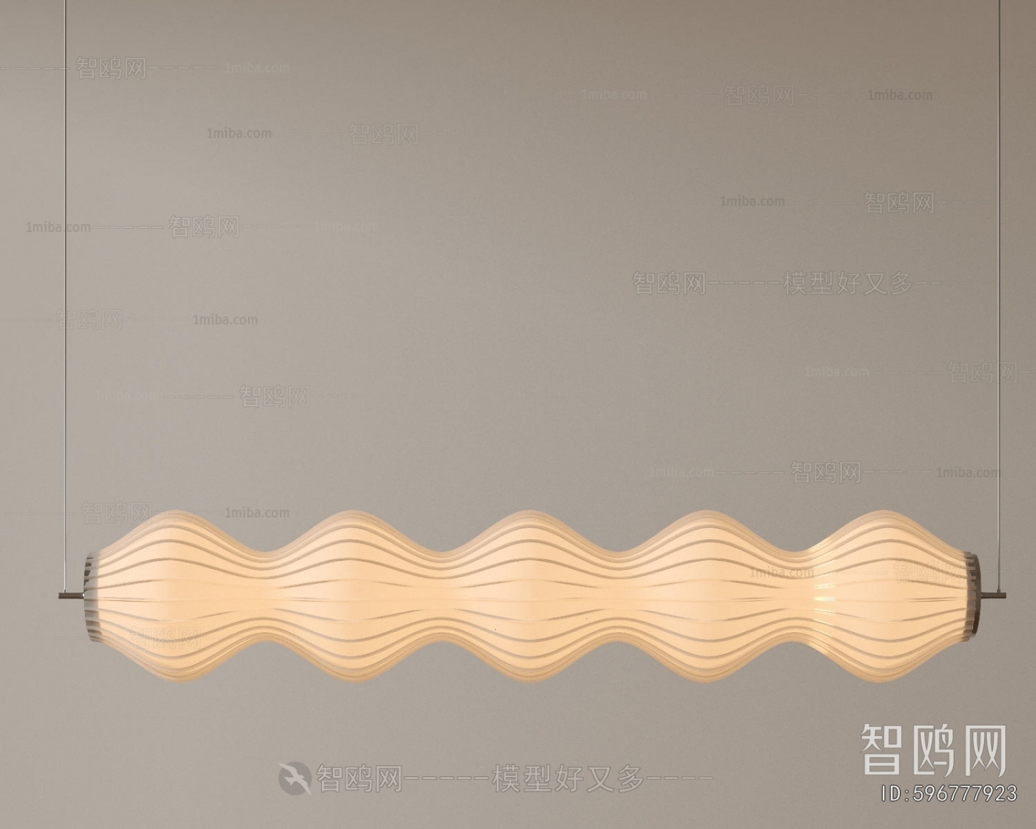 Modern Long Chandelier