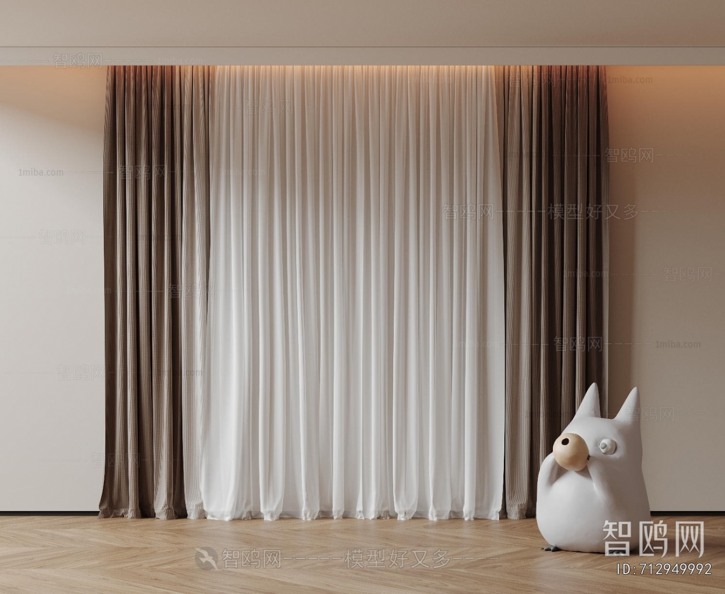 Modern The Curtain