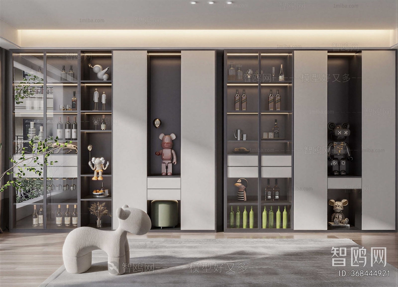 Modern Wine Cabinet