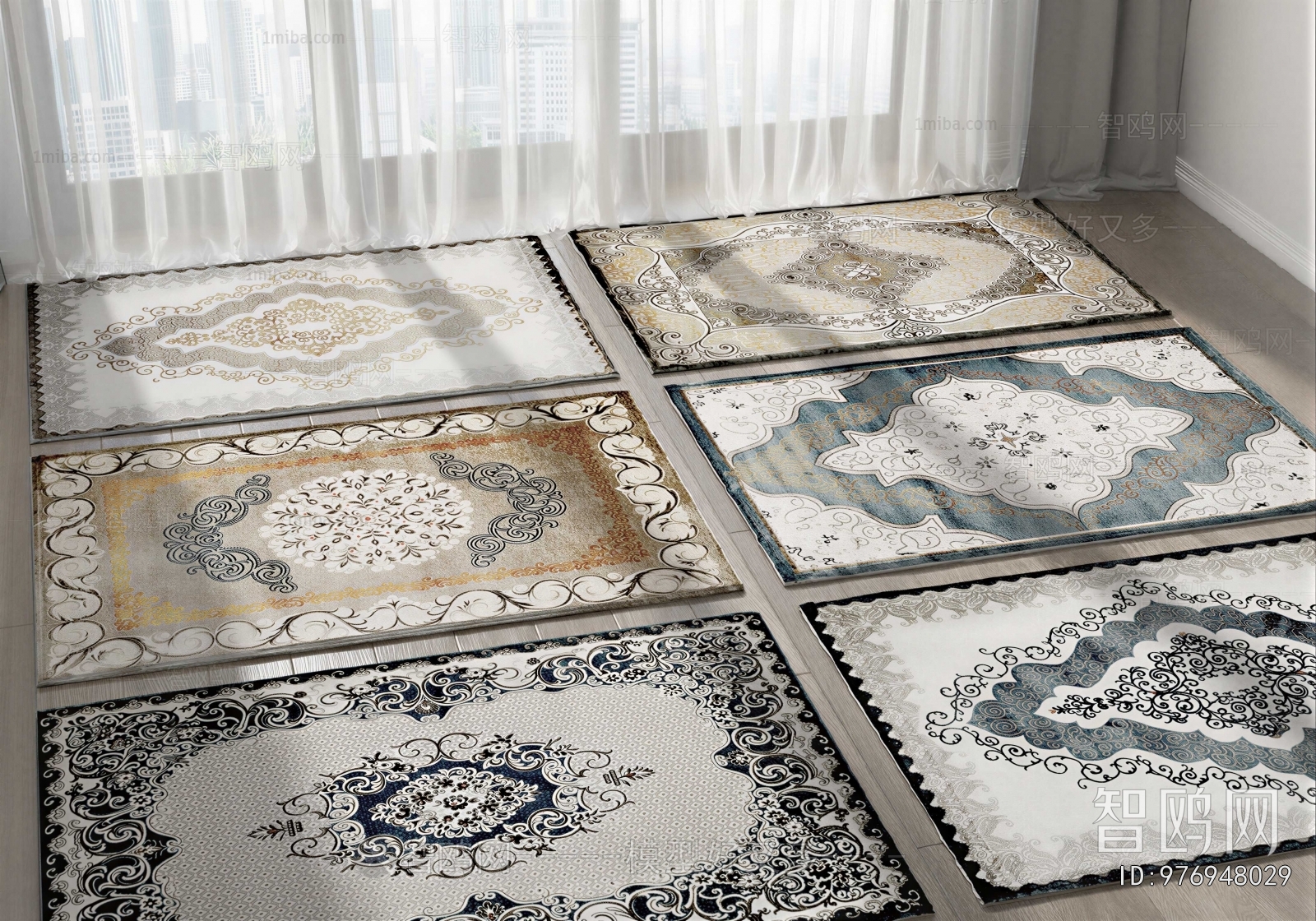 Simple European Style The Carpet