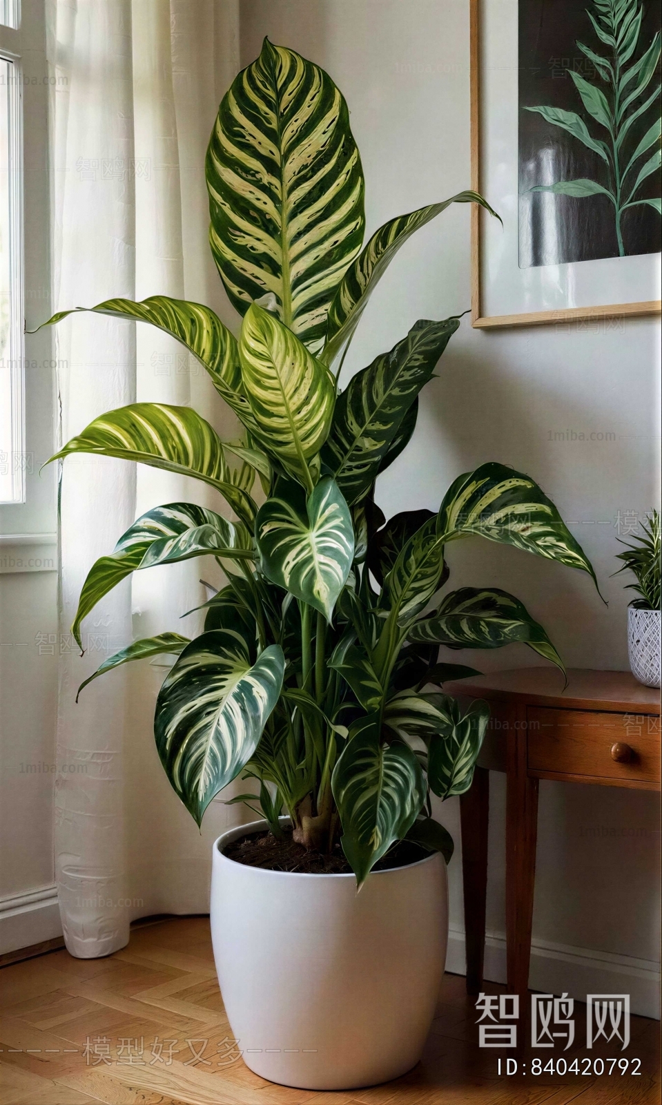 Modern Ground Green Plant Potted Plants