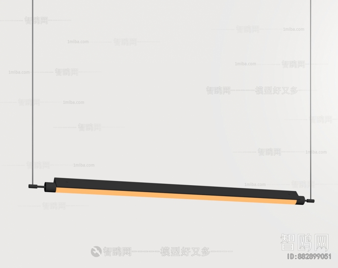 Modern Long Chandelier