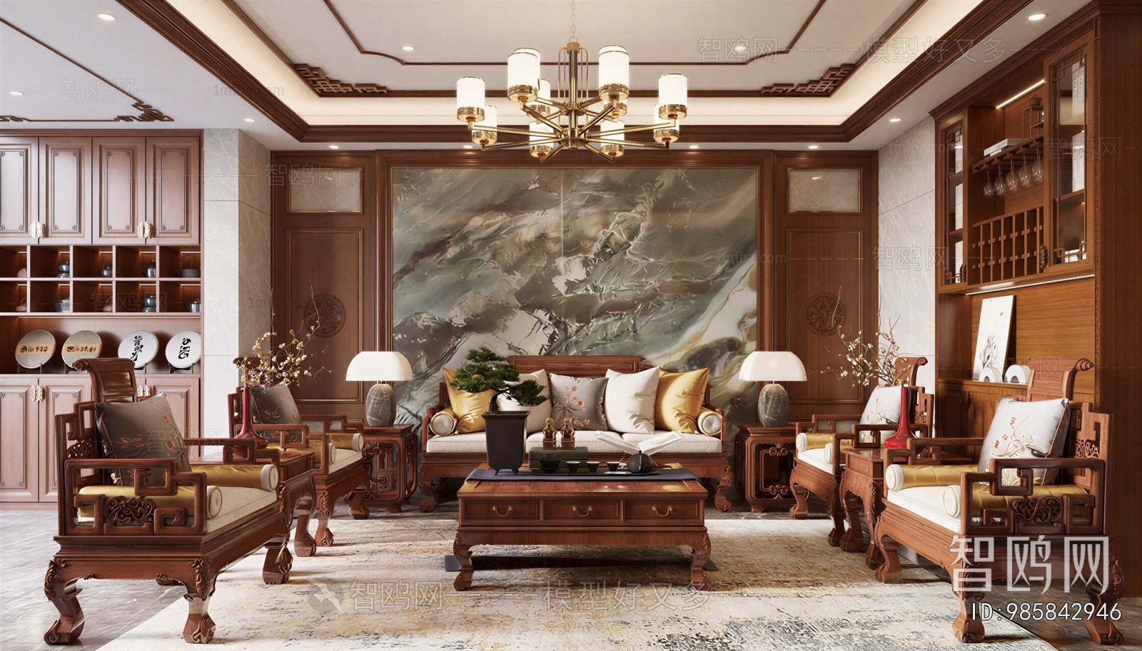 Chinese Style A Living Room