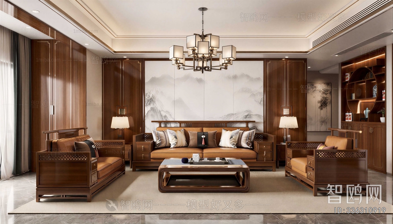 Chinese Style A Living Room